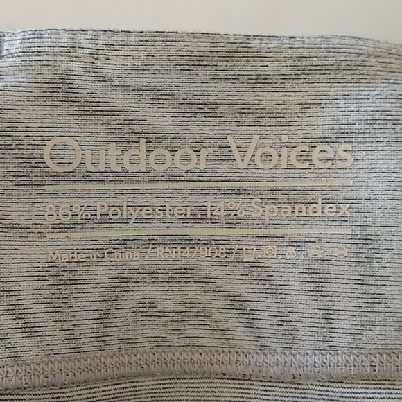 Outdoor Voices 7/8 Warmup Legging in Dove - Picture 8 of 12